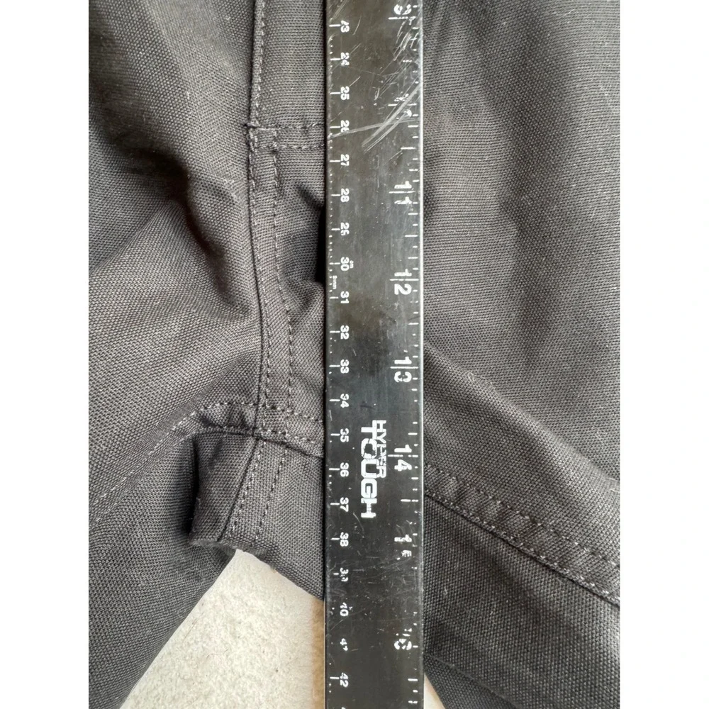 Carhartt Rugged Professional Relaxed Fit Canvas Work Shorts Black BS3111-M 46